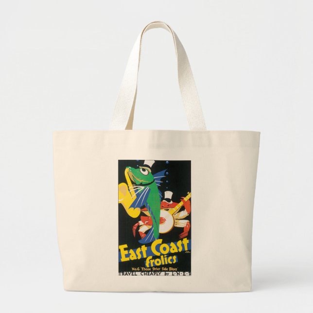 Bolsa Tote Grande Frolices da Costa Leste (Frente)