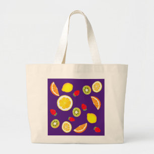Bolsa Tote Grande Frutas frescas
