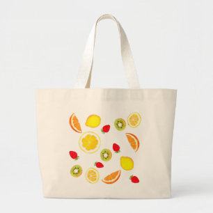 Bolsa Tote Grande Frutas frescas