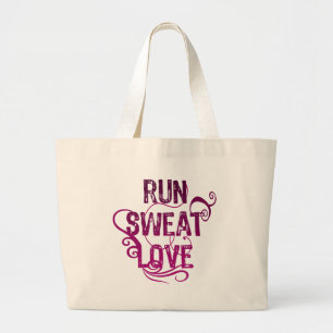 Bolsa Tote Grande Funcione o amor do suor