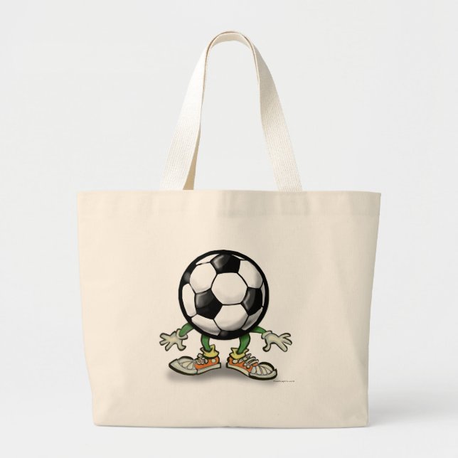 Bolsa Tote Grande Futebol (Frente)