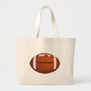 Bolsa Tote Grande Futebol americano