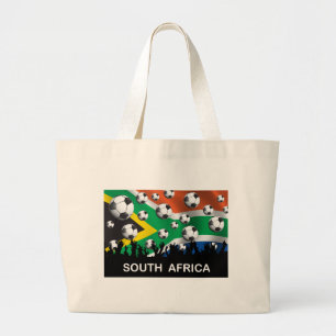 Bolsa Tote Grande Futebol de África do Sul