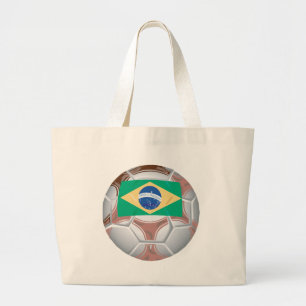 Bolsa Tote Grande Futebol de Brasil