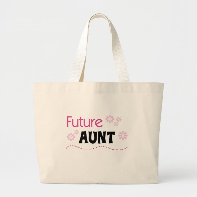 Bolsa Tote Grande Futuros Camisetas e presentes (Frente)