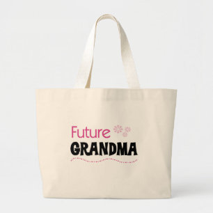 Bolsa Tote Grande Futuros Camisetas e presentes da vovó