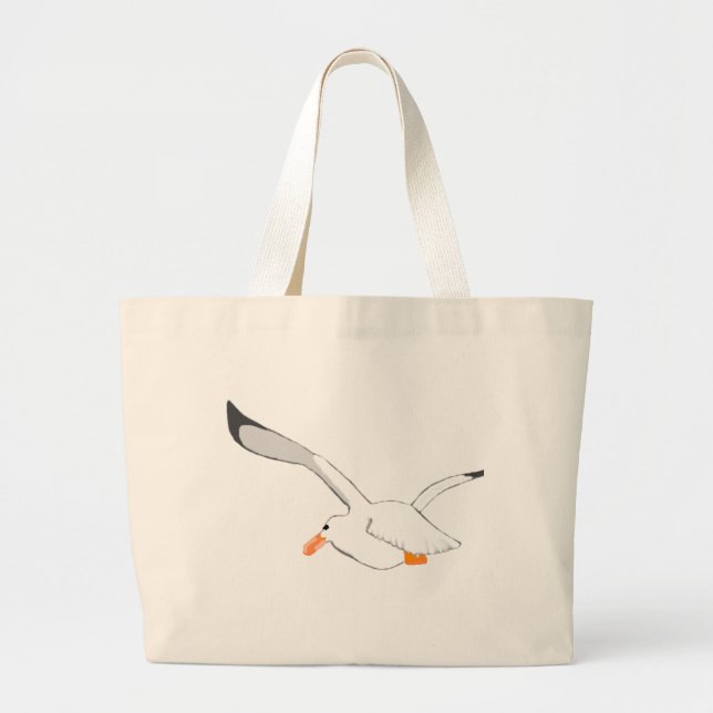Bolsa Tote Grande Gaivota (Frente)