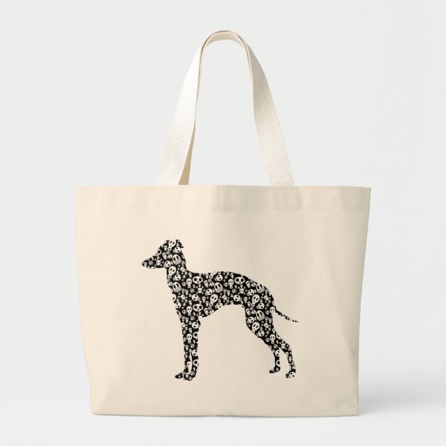 Bolsa Tote Grande Galgo italiano (Frente)