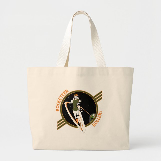 Bolsa Tote Grande Ganhos de Rocketeer (Frente)