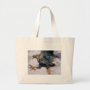 Bolsa Tote Grande Garras - mar Eagle atado branco 2001