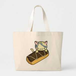 Bolsa Tote Grande Gatinho do Eclair