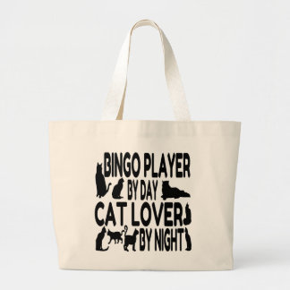 Bolsa Tote Grande Gato de Bingo do Gato