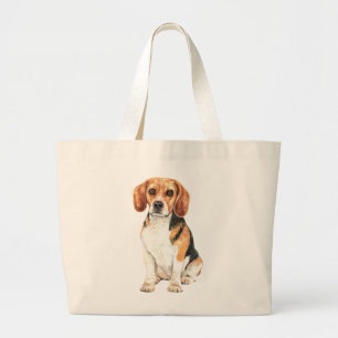 Bolsa Tote Grande Gato-de-Bola-Gato-de-Boca-Gpresente Cão-Pupado
