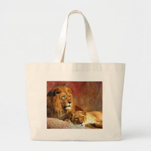 Bolsa Tote Grande Gatos Grandes - 6