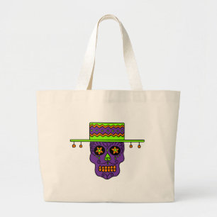 Bolsa Tote Grande Gaucho Crânio de Açúcar