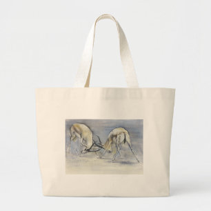 Bolsa Tote Grande Gazelas da areia 2009 3