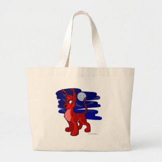 Bolsa Tote Grande Gelert vermelho orgulhoso pelo luar