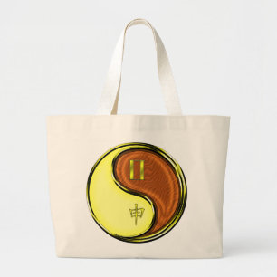 Bolsa Tote Grande Gêmeos & Macaco de Madeira