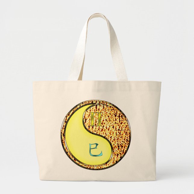 Bolsa Tote Grande Gemini e Cobra de Fogo (Frente)
