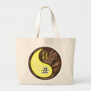 Bolsa Tote Grande Gemini e Earth Ox