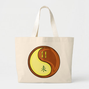 Bolsa Tote Grande Gemini e Madeira