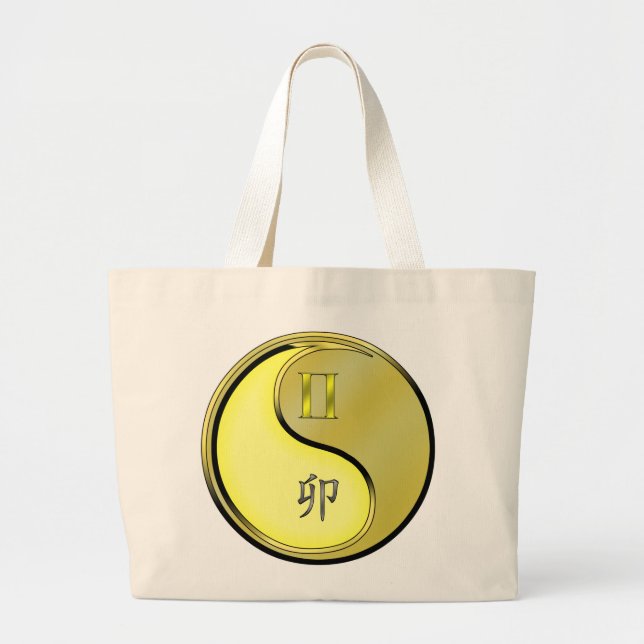 Bolsa Tote Grande Gemini & Metal Rabbit (Frente)