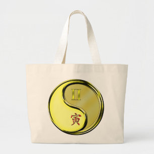 Bolsa Tote Grande Gemini & Metal Tiger