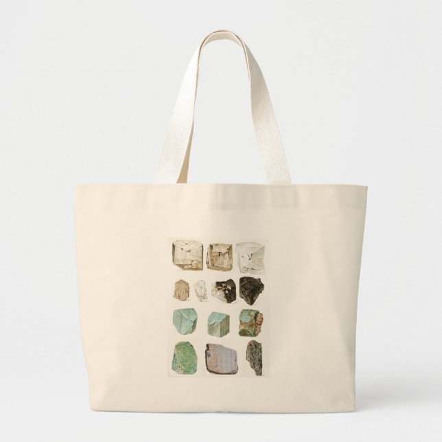 Bolsa Tote Grande Geologia Rocks! (Frente)