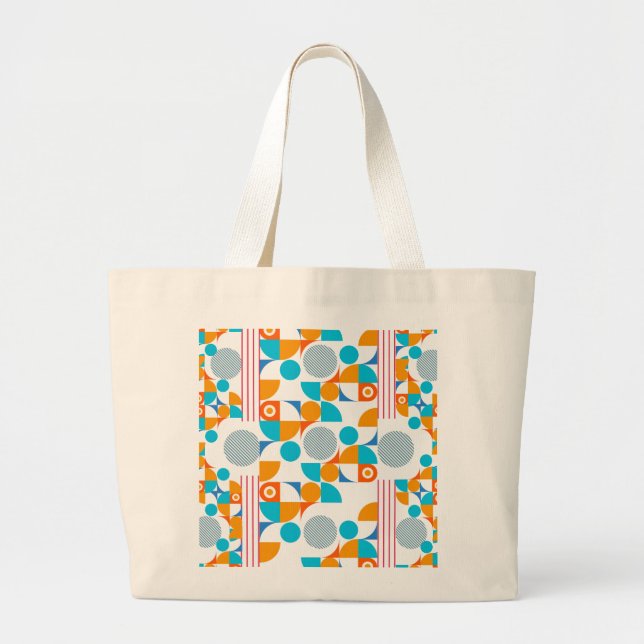 Bolsa Tote Grande Geometria da Pop (Frente)