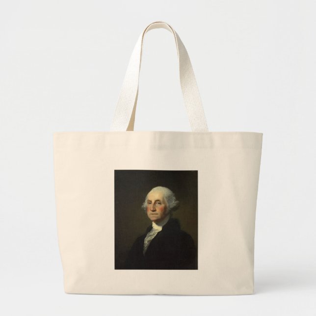 Bolsa Tote Grande George Washington (Frente)
