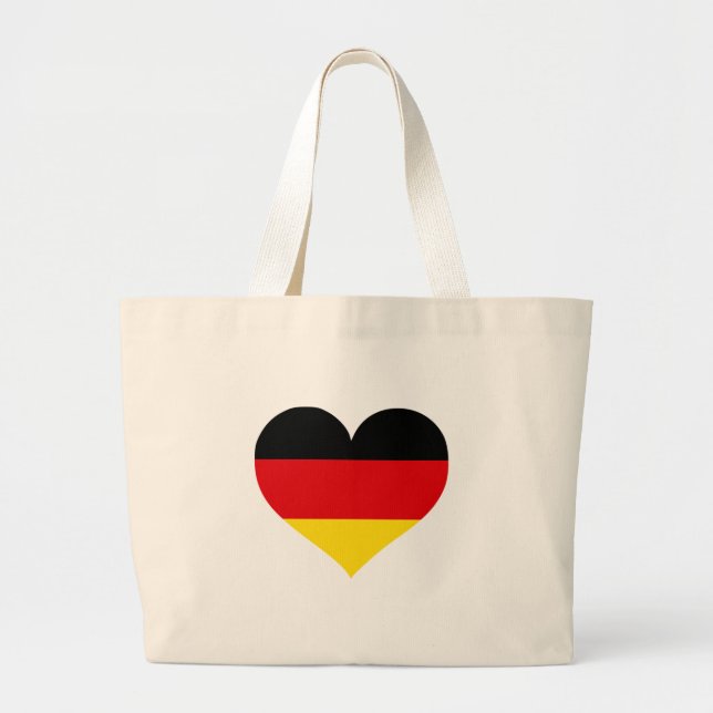 Bolsa Tote Grande Germany Love (Frente)