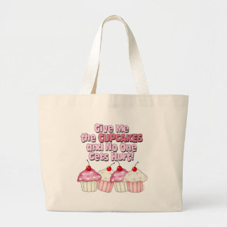Bolsa Tote Grande Gimme os cupcakes