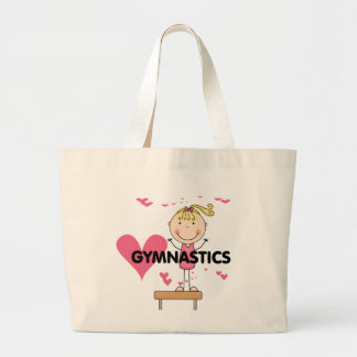 Bolsa Tote Grande GINÁSTICA - camiseta e presentes da ginástica do
