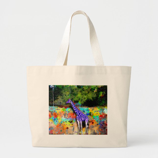 Bolsa Tote Grande Girafa (Frente)