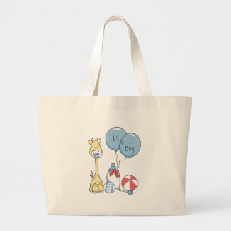 Bolsa Tote Grande Girafa é um menino