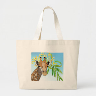Bolsa Tote Grande Giraffe Tote Bags