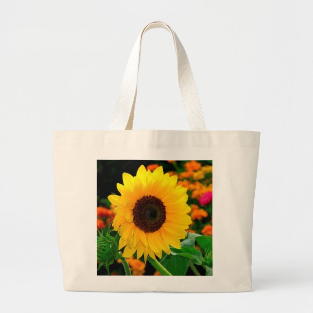 Bolsa Tote Grande Girassol (Frente)