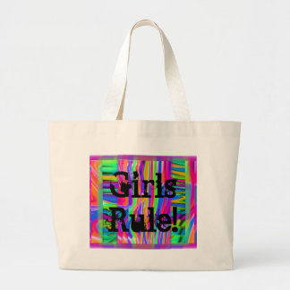 Bolsa Tote Grande GirlsRule! por FlyingBeauties