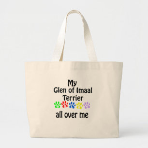 Bolsa Tote Grande Glen of Imaal Terrier Walks Design