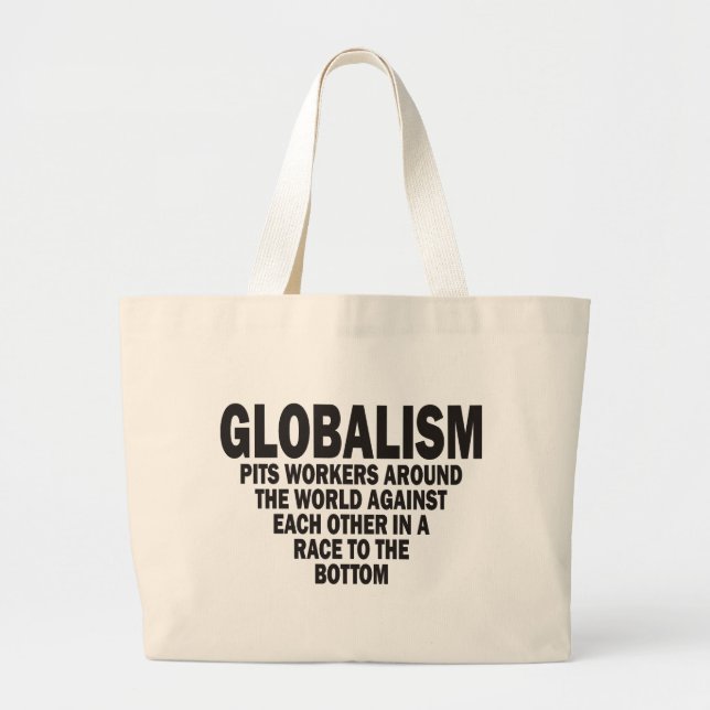 Bolsa Tote Grande Globalismo (Frente)