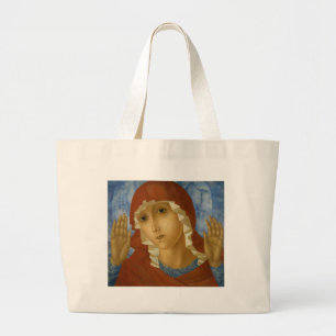 BOLSA TOTE GRANDE GLORY TO THE BLESSEN VIRGIN MARY