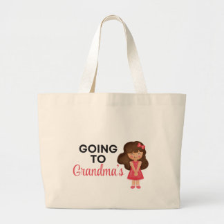 Bolsa Tote Grande Going to Grandma’s Tote – Brunette Granddaughter