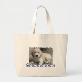 Bolsa Tote Grande Goldendoodle Lovers