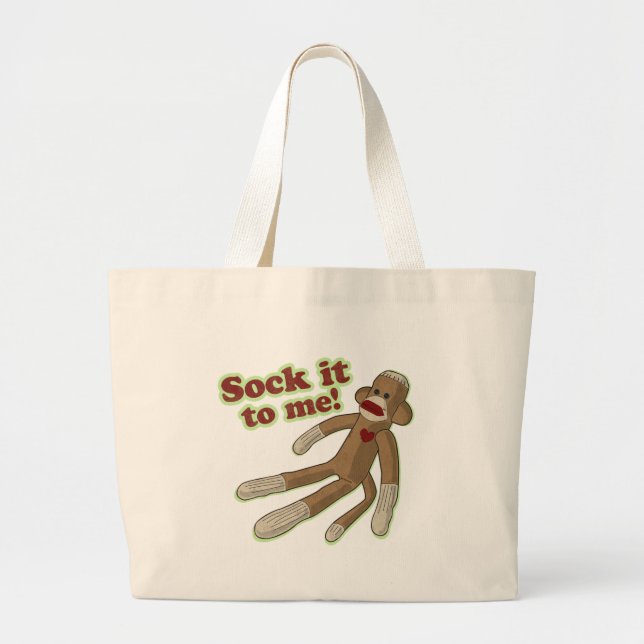 Bolsa Tote Grande Golpeie-meo! (Frente)