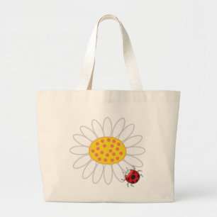 Bolsa Tote Grande Gorfatin Daisy e Ladybug