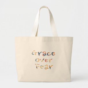 Bolsa Tote Grande Grace sobre o medo