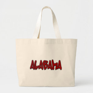 Bolsa Tote Grande Grafites de Alabama
