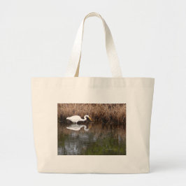 Bolsa Tote Grande Grande Egret 1
