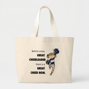 Bolsa Tote Grande Grande elogio Mamã-marrom