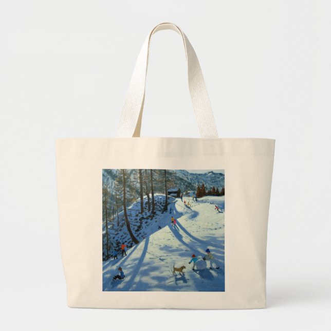 Bolsa Tote Grande Grande Snowball Zermatt (Frente)